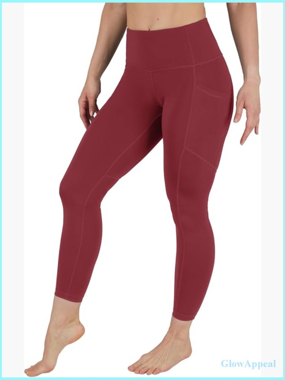 High Waist Squat Proof Leggings with Pockets Power Flex Yoga Pants